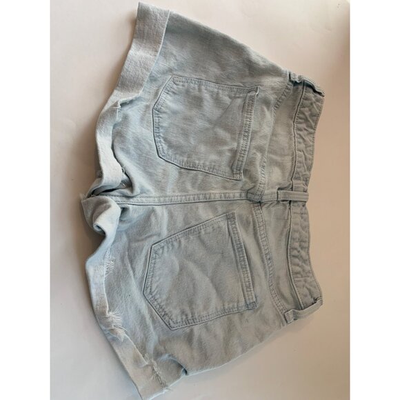 Universal Thread Women’s Size 2/26R Light Wash Denim Cutoff Shorts Buttons - Picture 4 of 8